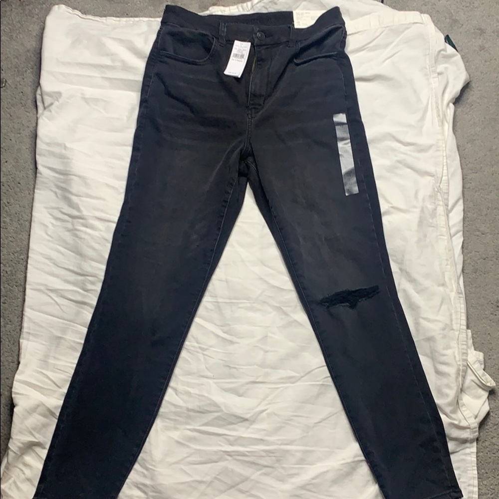 American Eagle Black Next Level Stretch Jeans
